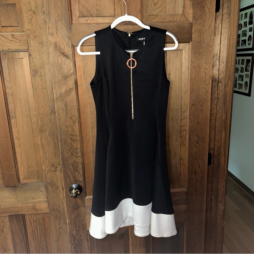 DKNY A-line dress with pockets